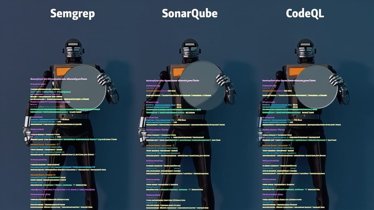SAST Tools Compared: Semgrep vs SonarQube vs CodeQL