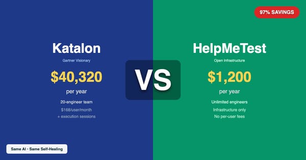 Katalon vs HelpMeTest: Enterprise Testing Suite vs AI-Native Alternative