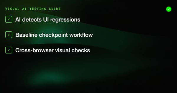 Applitools Eyes: Visual AI Testing Guide for Web and Mobile Apps