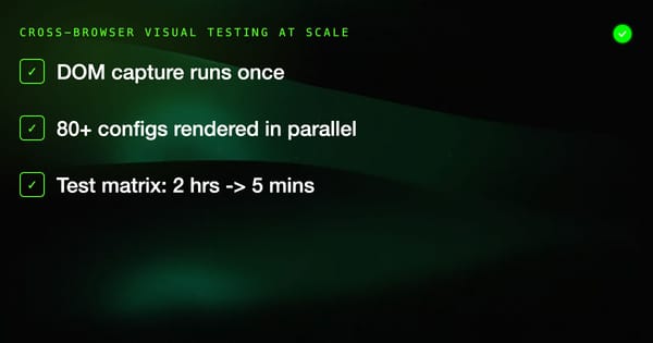 Applitools Ultrafast Grid: Cross-Browser Visual Testing at Scale