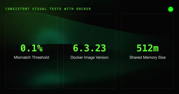 BackstopJS Docker Mode: Consistent Visual Tests Across Environments